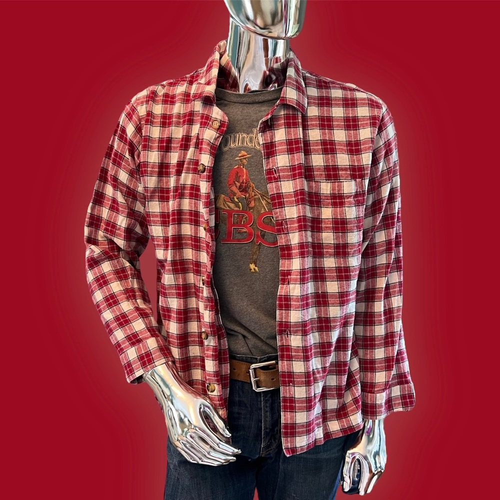 SCANDIA WOODS Plaid Flannel Shirt